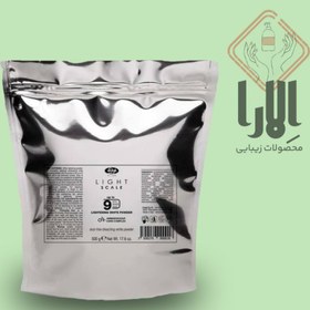 تصویر پودر دکلره ناین لیزاپ lisap 500g آبی 