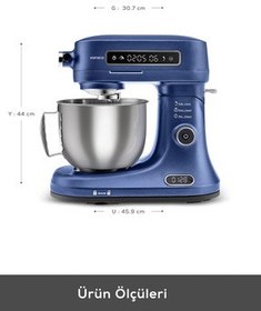 تصویر میکسر Pro Artisan (1600W, 5 لیتری) - Midnight Sapphire 