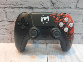 تصویر دسته کنترلر ps4 طرح ps5 مدل T30 spiderman 