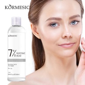 تصویر تونر گلیکولیک اسید 7 % kormesic 