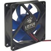 تصویر فن کیس لوتوس مدل 7 پر 8cm*8cm آبی 