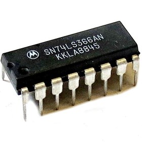 تصویر آی سی تی تی ال 74LS386 / MOTOROLA CHINA 