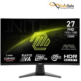 تصویر مانیتور ام اس آی مدل MAG 276CXF سایز 27 اینچ Monitor MSI MAG 276CXF 27Inch