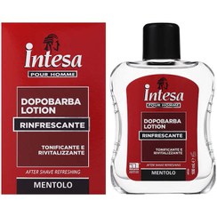 تصویر افتر شیو اینتسا منتول حجم 100 میل ا Intesa Mentolo Refreshing Aftershave Lotion 100 ml 