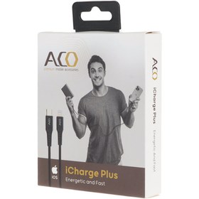 تصویر کابل شارژ آیفون ACO ICharge Plus ACO ICharge Plus