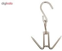 تصویر قلاب قصابی دو لبه مدل 01 