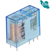 تصویر رله 12VDC دو کنتاکت 8 آمپر فیندر مدل 405290120000 