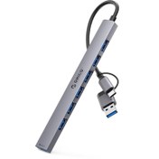 تصویر هاب USB ۷ پورت اوریکو مدل YSA2-U3 