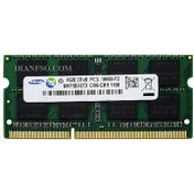 تصویر RAM SAMSUNG 4G DDR3 PC3 10600S رم لپ تاپ کالا کارکرده میباشد