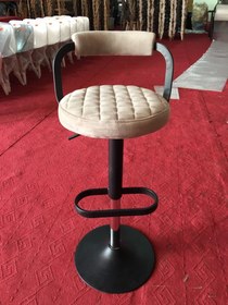 تصویر صندلی اپنی جکدار زیمر - تدی / حلقه دار آبکاری طلایی / زرد Openi chair