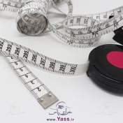 تصویر متر خیاطی جمع شو ۳ متری آویزدار 