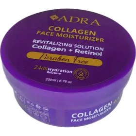 تصویر کرم آبرسان صورت آدرا حاوی کلاژن و رتینول 