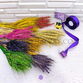 تصویر گل خشک مدل گندم 