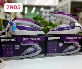 تصویر اتوبخار مسافرتی جیپاس مدل GSI7805N ا Geepas 1100W Dry Iron With Foldable Handle Geepas 1100W Dry Iron With Foldable Handle