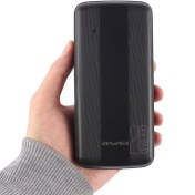 تصویر پاوربانک اوی awei p19k با ظرفیت 20000 میلی آمپر ساعت 