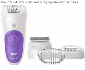 تصویر اپیلاتور(اپیلیدی) براون مدل Silk-epil 5 5-541 Silk-epil BrAun 5 5-541