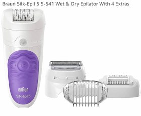 تصویر اپیلاتور(اپیلیدی) براون مدل Silk-epil 5 5-541 Silk-epil BrAun 5 5-541