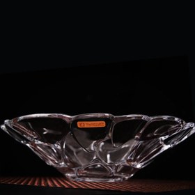 تصویر کاسه ناخمن مدل Nachtmann Glass Bowl Petals Crystal 34 cm 