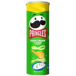 تصویر چیپس پرینگلز طعم خامه ترش Pringles