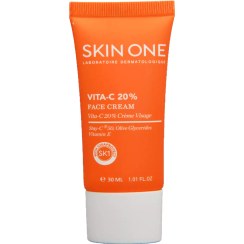 تصویر اسکین وان فلوئید صورت حاوی آنتی اکسیدان ویتا-ث 20درصد SKIN ONE VITA-C20% FACE FLUID COMBINATION TO OILY SKIN