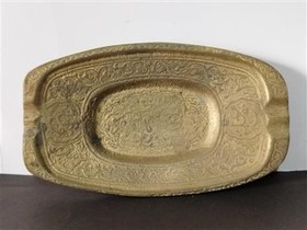 تصویر زیر سیگاری قدیمی قلمزنی 