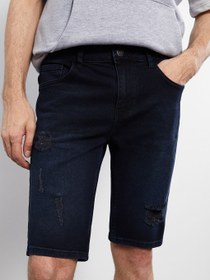 تصویر شورت جین مردانه ال سی وایکیکی کد S2H929Z8 | LCW Jeans 