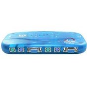 تصویر سوييچ KVM چهار پورت خودکار AUTO (ps2) سوييچ KVM چهار پورت خودکار AUTO (ps2)