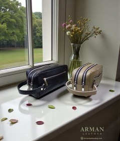 تصویر کیف آرمان چرم مدل میلان 