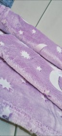 تصویر پتو شبنما تک نفره - طوسی مدل ستاره 