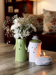 تصویر گلدان و جاشکلاتی تیت و تات 