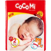 تصویر پوشک کامل بچه سایز2 بسته 3 تا 6 کیلوگرم 10عددی کوکومی Coco Me Baby Diaper 3 To 6 Kg Pack Of 10