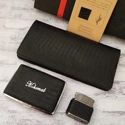 تصویر ست چرم طبیعی صبا 