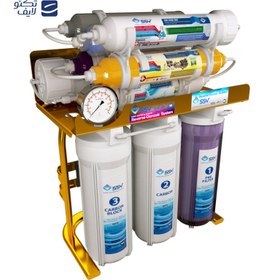 تصویر دستگاه تصفیه کننده آب اس اس وی مدل MaxGold 2W X1150 به همراه دستگاه تصفیه آب و فیلتر تصفیه آب بسته 3 عددی 