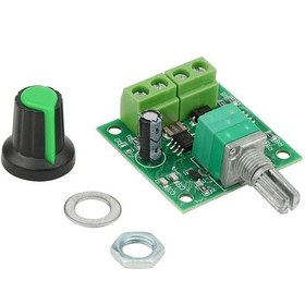 تصویر ماژول کنترل دور موتور DC دارای خروجی PWM با ولتاژ 1.8V الی 12V 