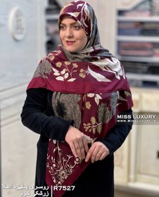 تصویر روسری نخ پاییزه اعلا R7527 