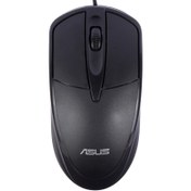 تصویر ماوس ایسوس مدل M-045 با سیم دقت ۱۲۰۰ DPI 