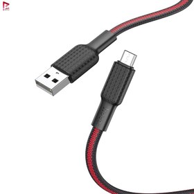 تصویر کابل تبدیل USB به MICROUSB هوکو مدل X69 ANTI-WINDING طول 1 متر Hoco X69 MicroUSB Cable 1m