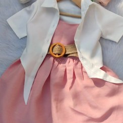 تصویر پیراهن سه تیکه دخترانه 