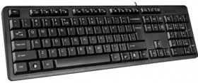 تصویر کیبورد ای فورتک مدل KK-3 A4Tech KK-3 Wired Keyboard