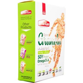 تصویر گرانولا ورزشی درین کام مدل پرو وگان ۲۰۰ گرمی 