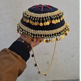 تصویر کلاه کردی زنانه دست ساز 