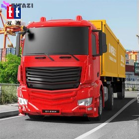 تصویر ماشین بازی کنترلی دبل ای مدل Container Truck E664-003 