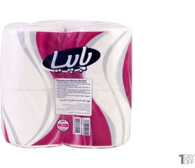 تصویر دستمال توالت پاپیا 8 رول - 6 عدد (قیمت هر عدد 217,000 ت) 