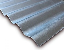 تصویر ورق شیروانی طرح سینوسی (کرکره ای) گالوانیزه 