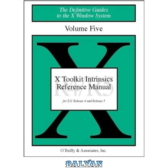 خرید و قیمت دانلود کتاب X Toolkit Intrinsics Ref Man R5 (Definitive