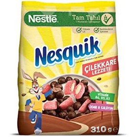 تصویر کورن فلکس توپی توت فرنگی شکلاتی نسکوئیک 310 گرم Nesquik 01837