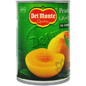 تصویر کمپوت هلو ۴۲۰ گرم دل مونته – del monte 