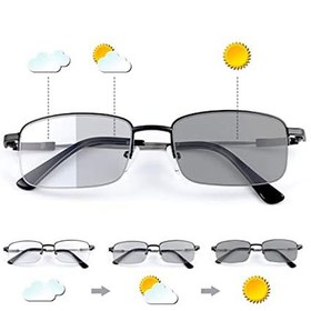 تصویر عدسی فتوکروم مشکی Custom 1.56 