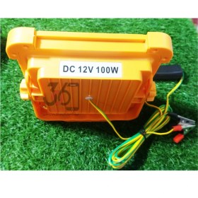 تصویر چراغ پروژکتور سیار خودرو 100 وات 12V برند CALCAL CALCAL brand 100W 12V portable car projector light