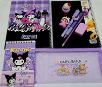 تصویر ست لوازم التحریر پک لوازم تحریر پسرانه دخترانه 